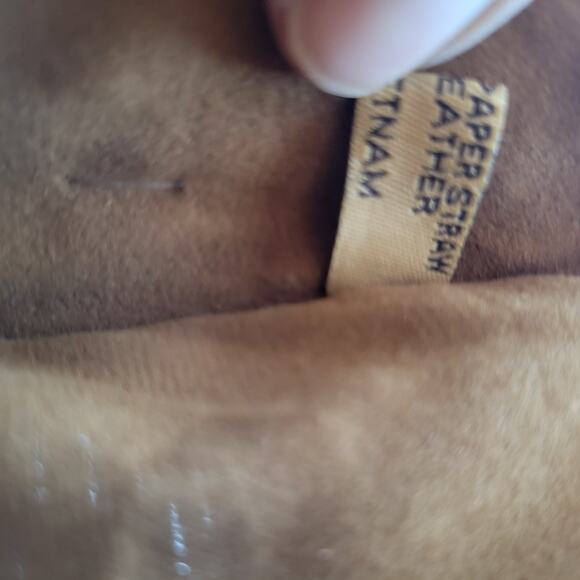 Patricia Nash Bonella Dome Crossbody Structured Bag Beige Straw Rattan Beachy - Picture 5 of 9